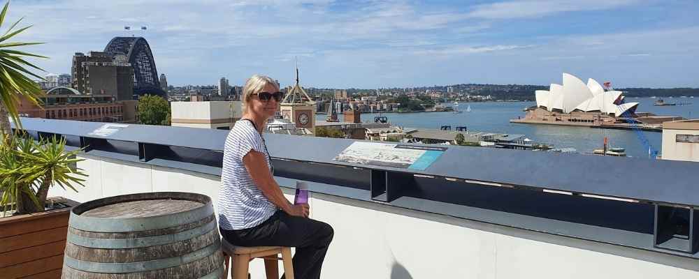 Views from the YHA Sydney Harbour