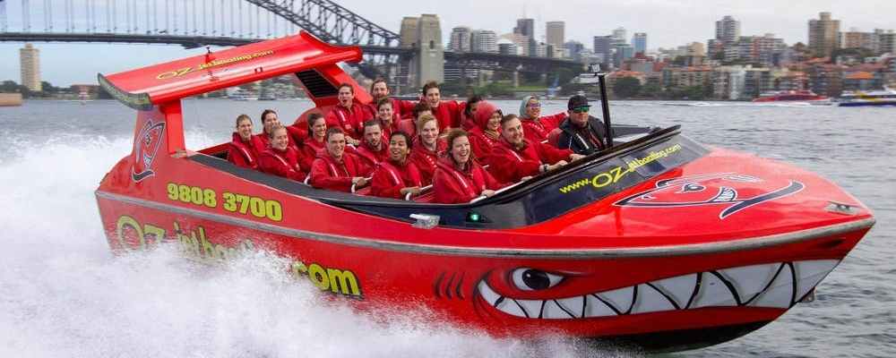 Jet Boat Ride Sydney Harbour