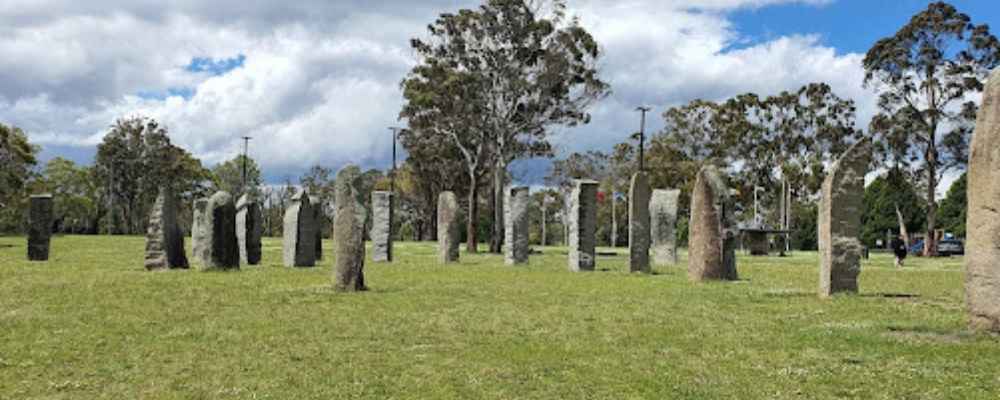 The Australian Standing Stones at Glen Innes