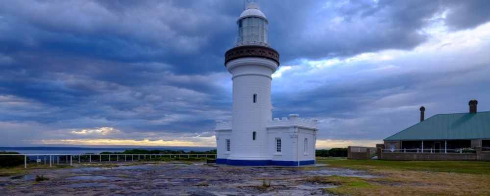 Lighthouse at Point Perpendicular