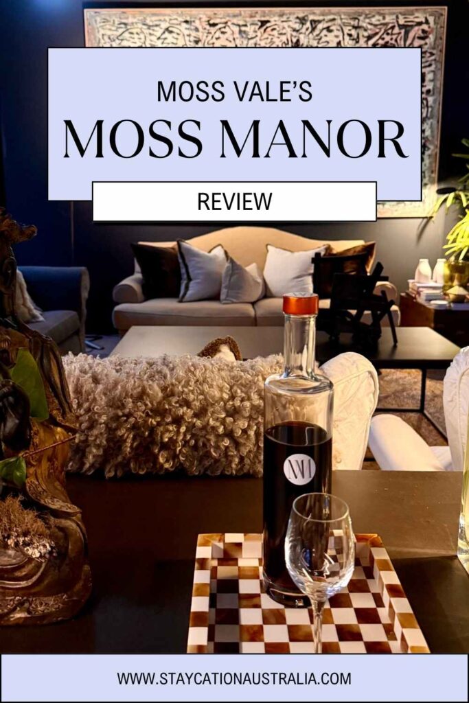 Moss Manor Boutique Art Hotel Moss Vale Review 11